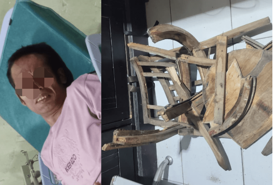 Cekcok Dipicu Miras, Warga Pegambiran Dianiaya Pakai Kursi