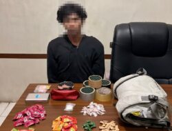 Satnarkoba Polres Cirebon Kota Bongkar Peredaran Sabu Berbungkus Permen