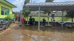 Scout Rescue Kwarcab Majalengka Gercep Bantu Warga yang Terdampak Banjir
