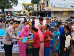 Polres Cirebon Kota Tebar 500 Takjil dan Gencarkan Program Sosial
