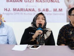 Mariana Sosialisasikan Program Pangan Anak di Bumi Makmur