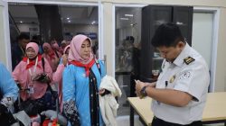 Imigrasi Cirebon Layani Jemaah Haji 2026 Kloter 1 Kertajati