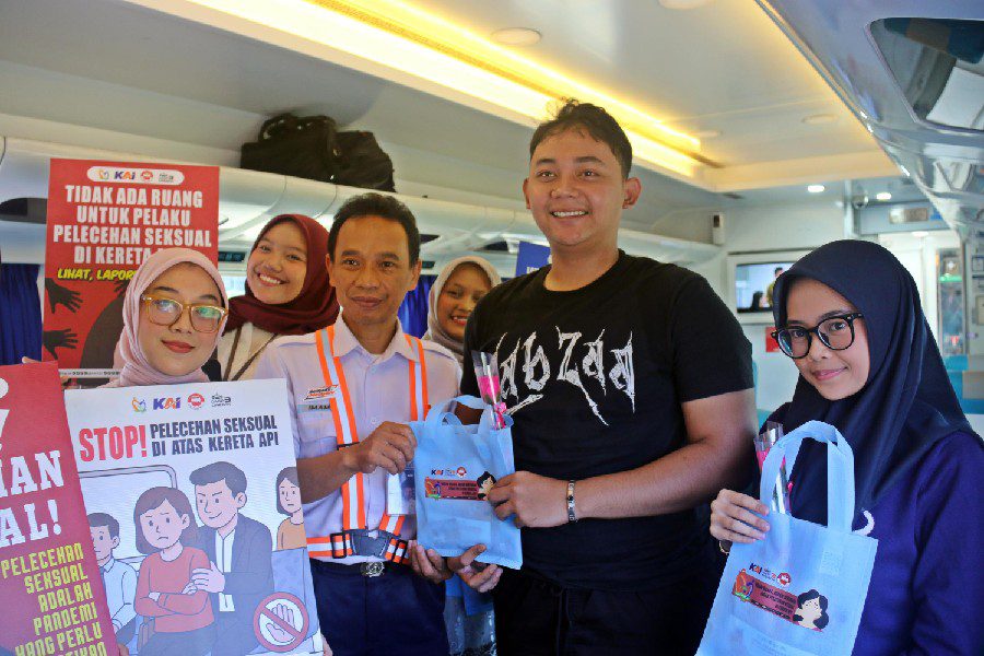 KAI Daop 3 Cirebon Ajak Penumpang Lawan Pelecehan Seksual