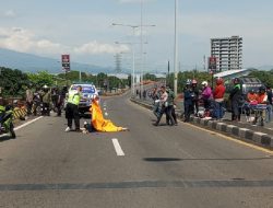 Kecelakaan Maut di Fly Over Pegambiran, Ayah dan Anak Tewas