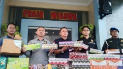 Sebanyak 150 Ribu Batang Rokok Ilegal Disita di Majalengka