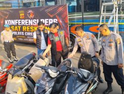 Polres Cirebon Kota Bongkar Jaringan Penadah Motor Curian Lintas Provinsi