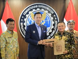Wali Kota Cirebon Bertemu Menko AHY