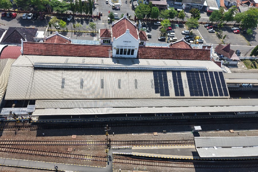 Daop 3 Cirebon Perluas PLTS, Dukung Net Zero Emission 2060