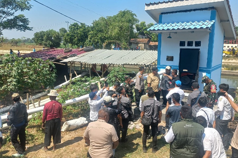 Kekeringan Majalengka, Bupati Eman Soroti Sawah Gagal Panen di Jatitujuh
