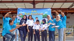 Stasiun Cirebon Disulap Jadi Arena Belajar dan Bermain untuk Anak