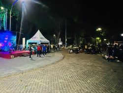 Warga Padati Nobar Final Piala Dunia di Lapangan Kebumen