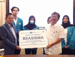Dharma Group Salurkan Beasiswa untuk Mahasiswa UGJ Cirebon