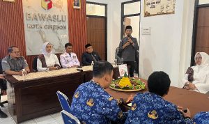 HUT ke-8, Bawaslu Kota Cirebon Tegaskan Komitmen Kawal Demokrasi