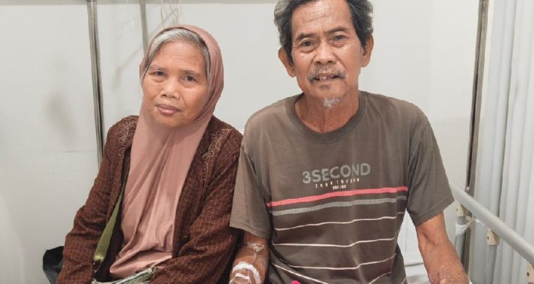 JKN Bantu Muchtar dan Istri Jalani Perawatan tanpa Cemas Biaya