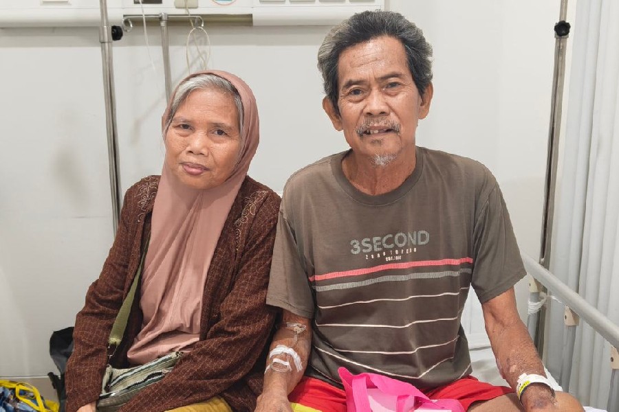 JKN Bantu Muchtar dan Istri Jalani Perawatan tanpa Cemas Biaya