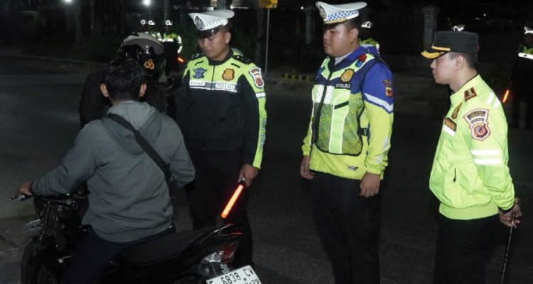 KRYD Polres Cirebon Kota Sita 32 Motor Knalpot Brong