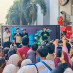 Pemeran Film Harusnya Horror Sapa Penggemar di CSB Mall