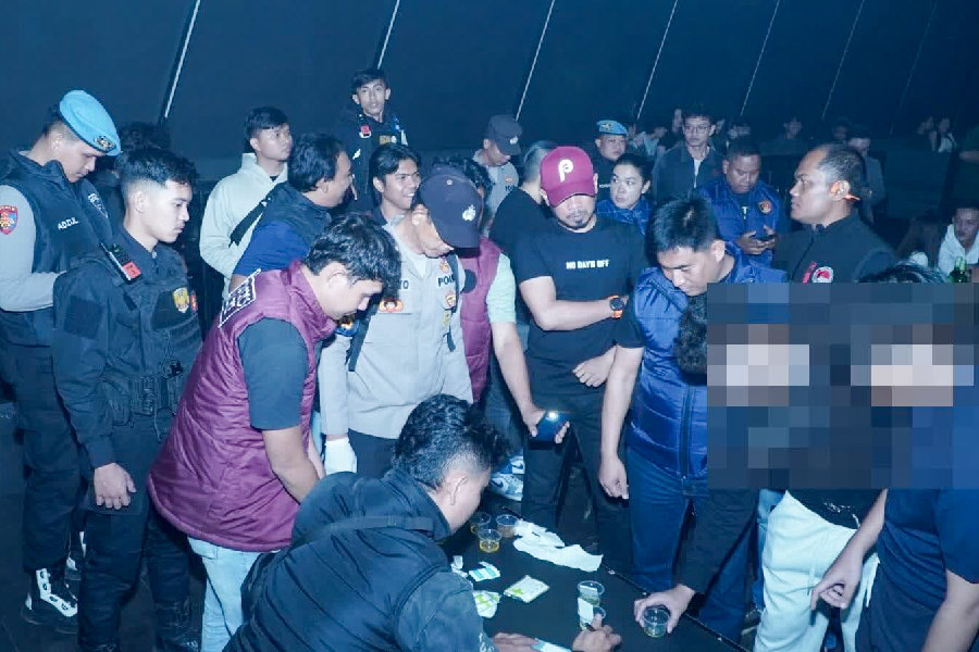 Polisi Razia Helen's Night Market dan Mithas Club, Ini Hasilnya
