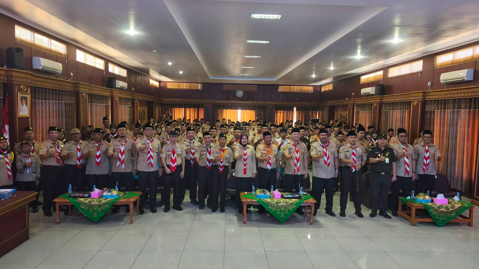Hari Pramuka ke-65 di Majalengka, Eman Suherman Raih Lencana Karya Bakti