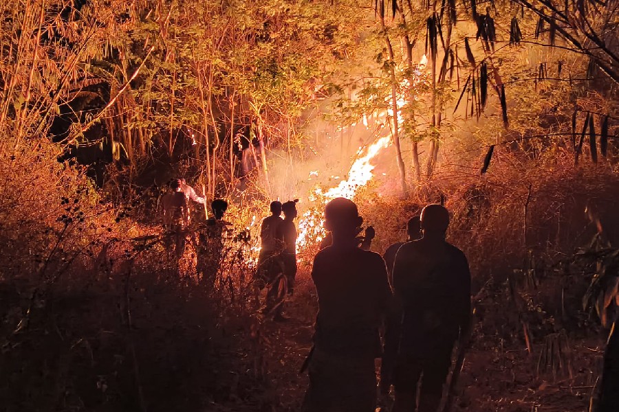 Kebakaran Lahan di Gunung Margatapa Majalengka Meluas hingga 1,5 Hektare