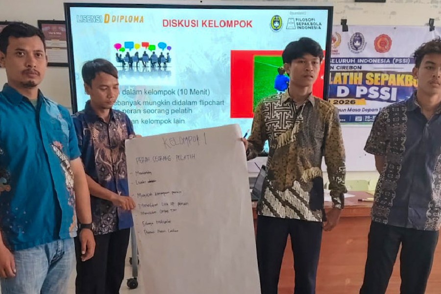 Kursus Pelatih Sepakbola Lisensi D Askab PSSI Kabupaten Cirebon