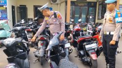 Penertiban Knalpot di Kesambi, 21 Pengendara Kena Tilang