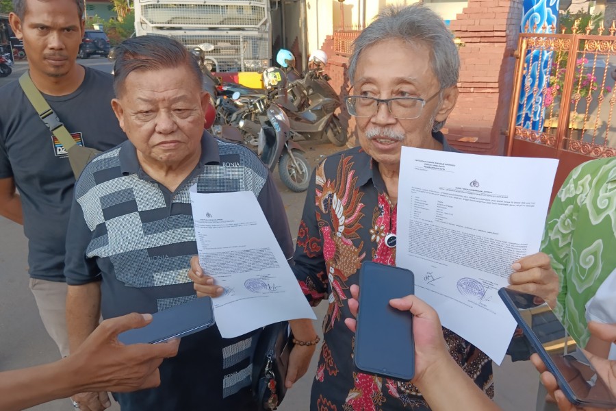 Abeng Laporkan Warga Surabaya ke Polres Cirebon Kota