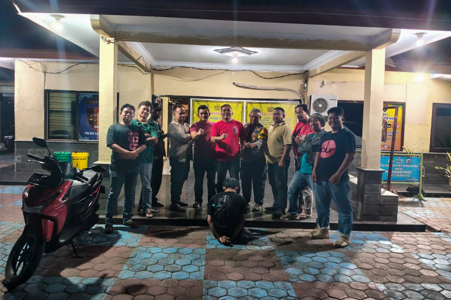 Dilacak via GPS, Motor Hilang Ditemukan di Indramayu