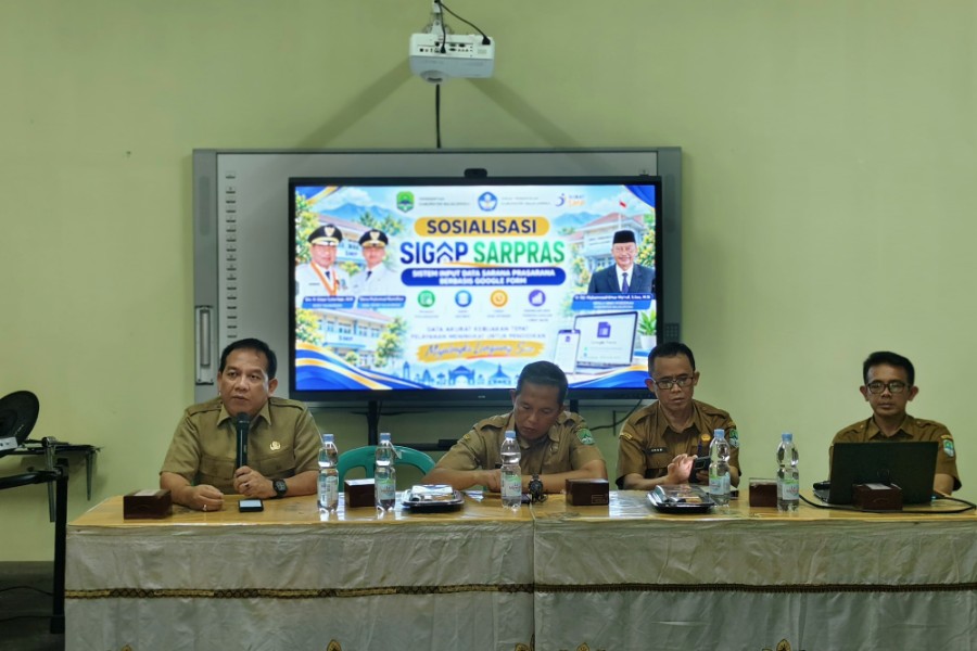 Dinas Pendidikan Majalengka Luncurkan SIGAP SARPRAS Berbasis Google Form