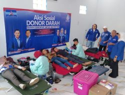 Donor Darah Demokrat Kabupaten Cirebon Libatkan Ratusan Warga
