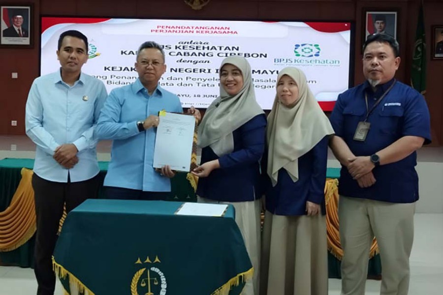 Kejari Indramayu-BPJS Kesehatan Perpanjang Kerja Sama Penanganan Hukum JKN