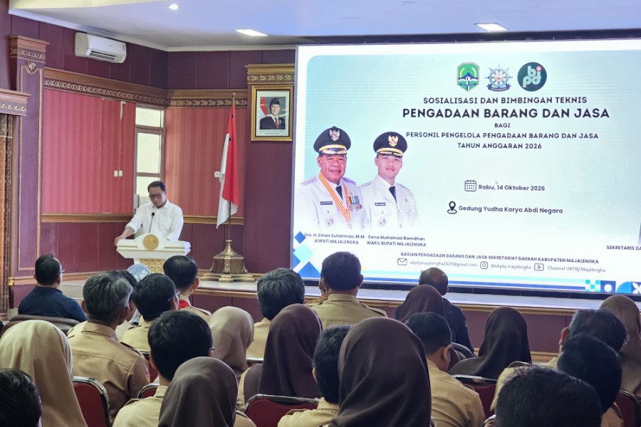 Pemkab Majalengka Kejar Realisasi 6.182 Paket Pengadaan yang Tertunda