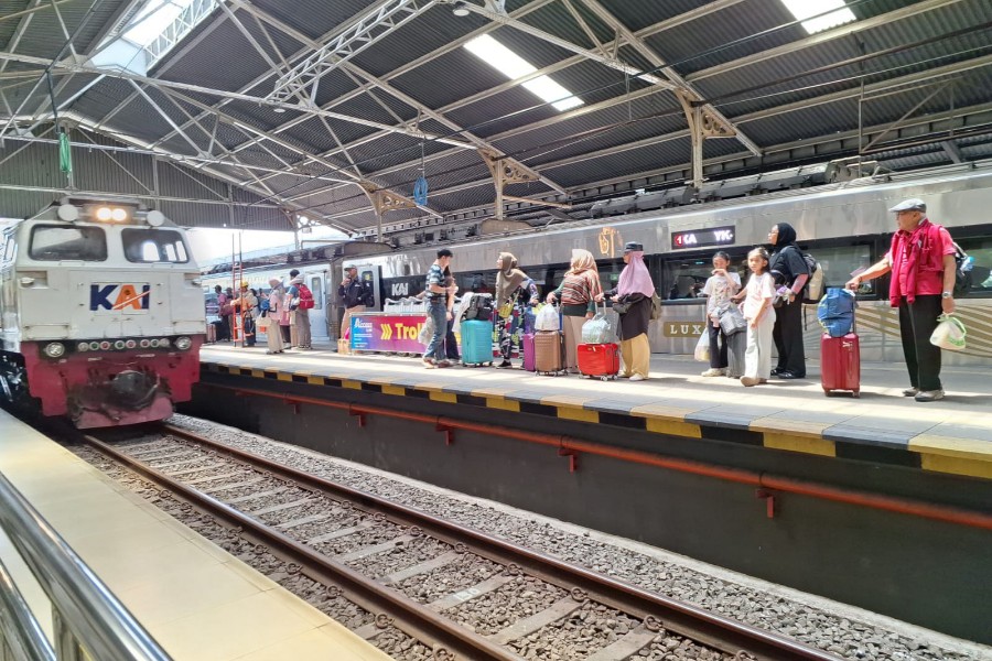 Penumpang WNA Kereta Api Naik 9,9 Persen