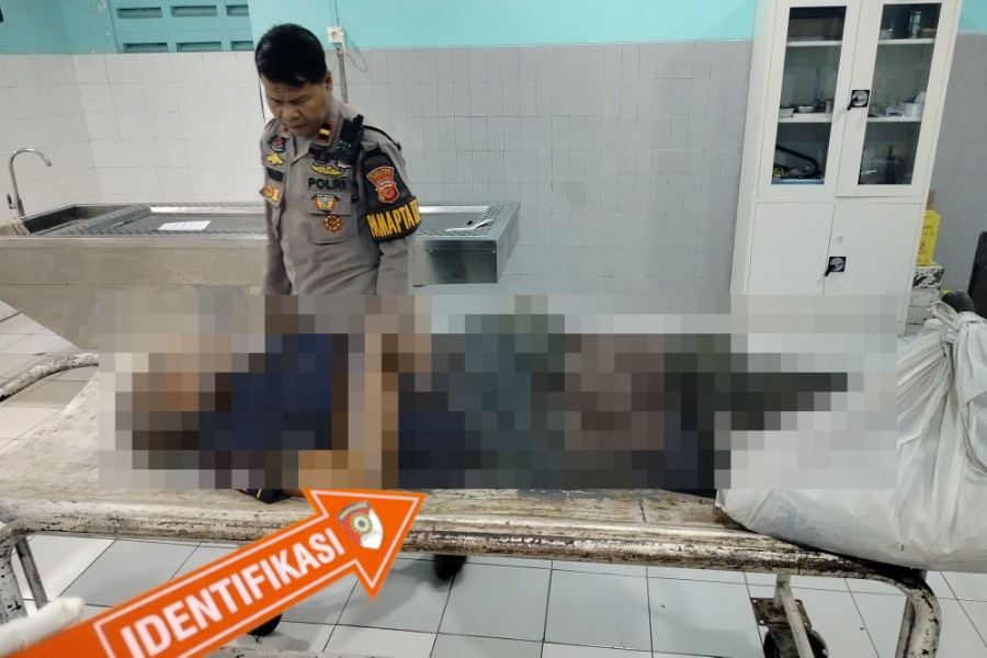Pria Tanpa Identitas Ditemukan Meninggal di Jalan Kedondong